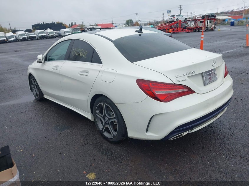 Vin: wddsj4gb8hn434076, lot: 3129862, mercedes-benz cla 250 4matic 20173