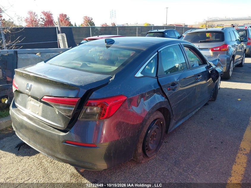 Vin: 2hgfe2f28ph100936, lot: 3129863, honda civic lx 20234