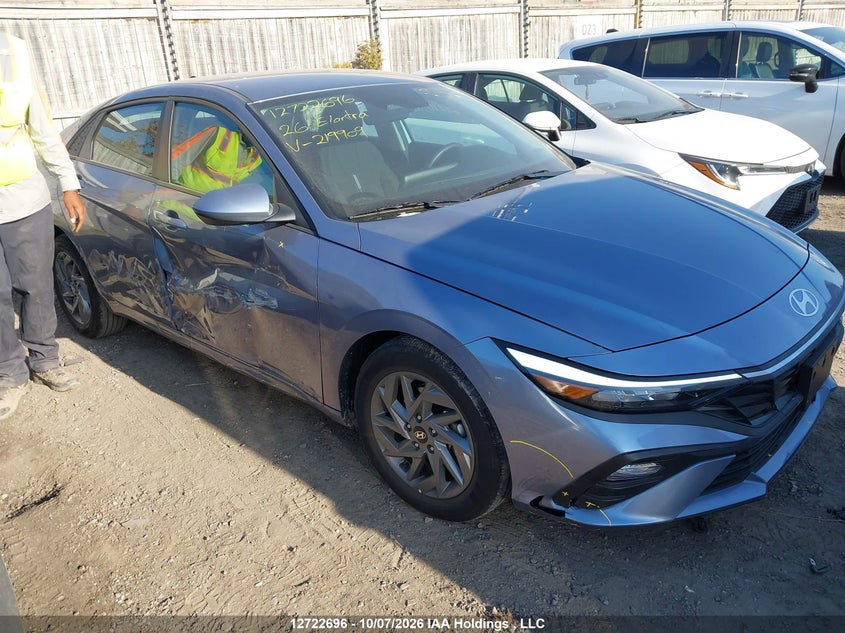 Vin: kmhlm4dg6tu219909, lot: 3129910, hyundai elantra sel sport 20261
