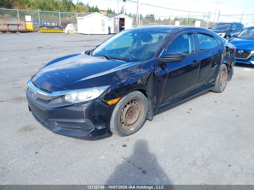 Vin: 2hgfc2f53gh010724, lot: 3129959, honda civic lx 20162