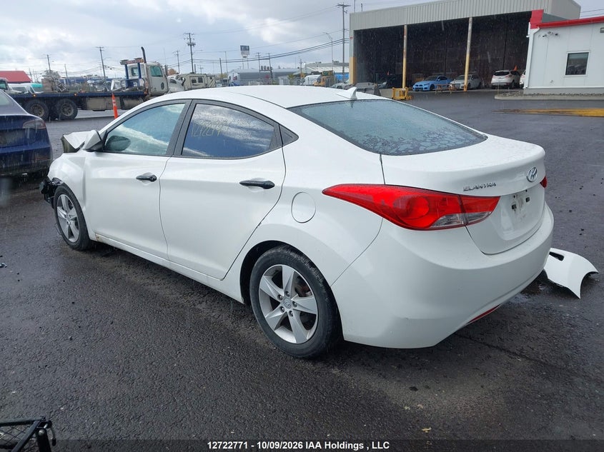 Vin: 5npdh4ae1dh199676, lot: 3129985, hyundai elantra gls 20133