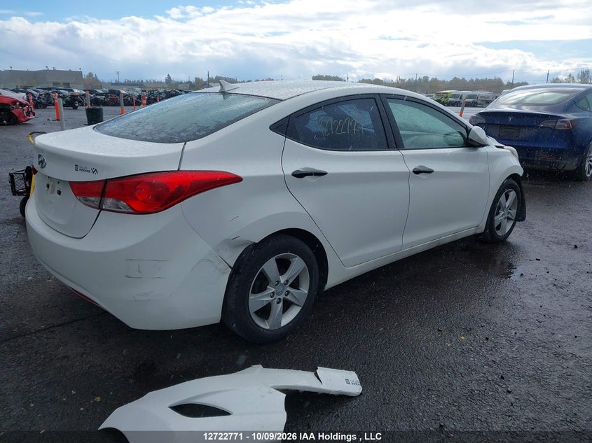 Vin: 5npdh4ae1dh199676, lot: 3129985, hyundai elantra gls 20134