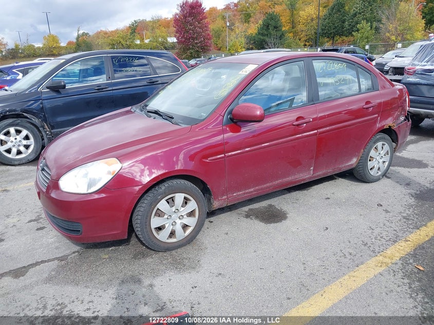 Vin: kmhcn4bc2au495241, lot: 3130024, hyundai accent 20102