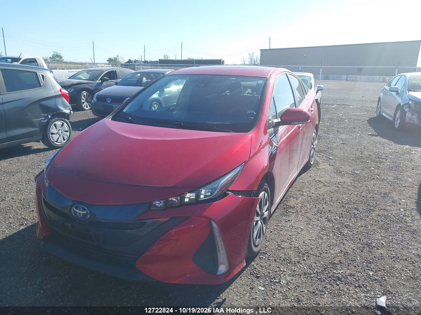 Vin: jtdkamfp7m3185119, lot: 3130039, toyota prius prime 20212