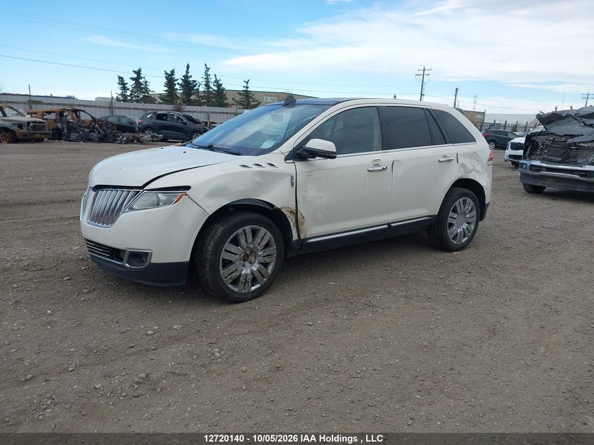 2012 Lincoln Mkx, Удар спереди, IAAI, VIN 2LMDJ8JK3CBL00065 — фото 2