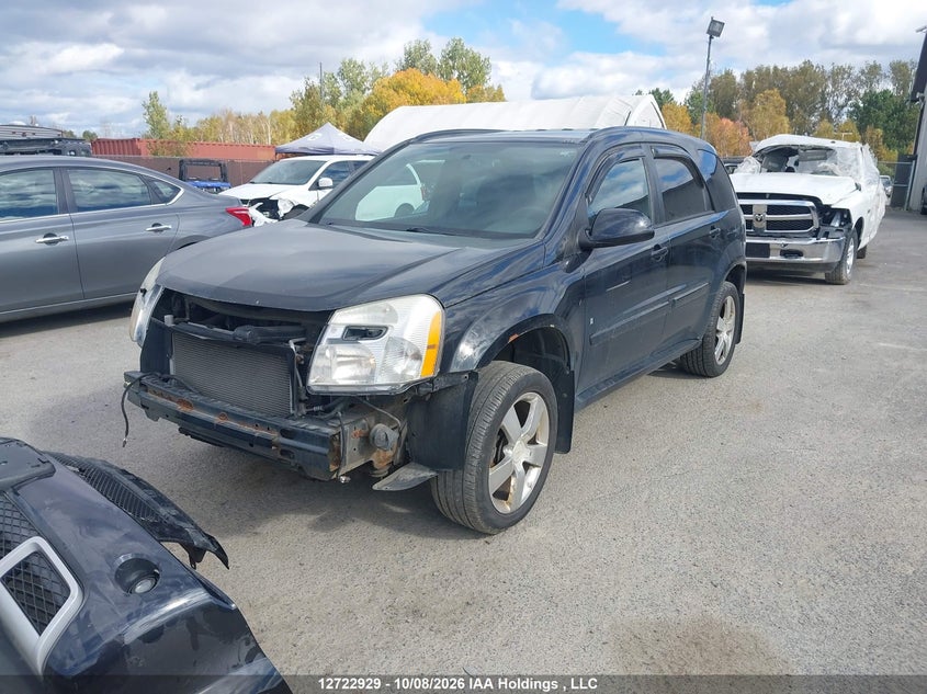 2008 Chevrolet Equinox, Front, IAAI, VIN 2CNDL537286033255 — photo 2