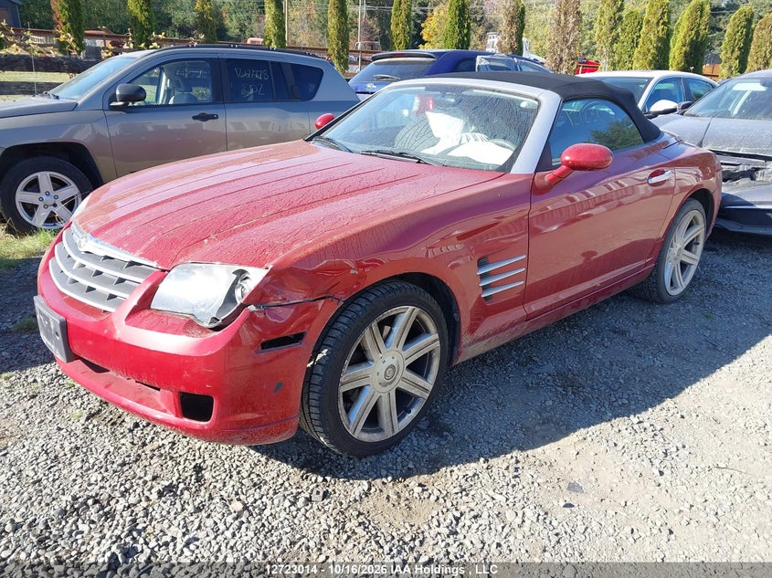 2006 Chrysler Crossfire Limited, Удар спереди, IAAI, VIN 1C3AN65L96X069219 — фото 2
