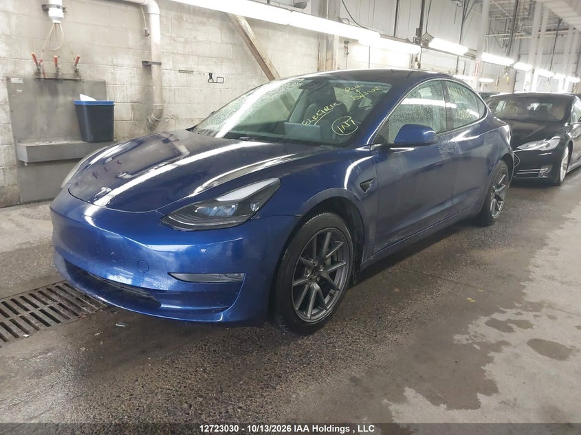 Vin: 5yj3e1ea4mf027067, lot: 3130284, tesla model 3 20212