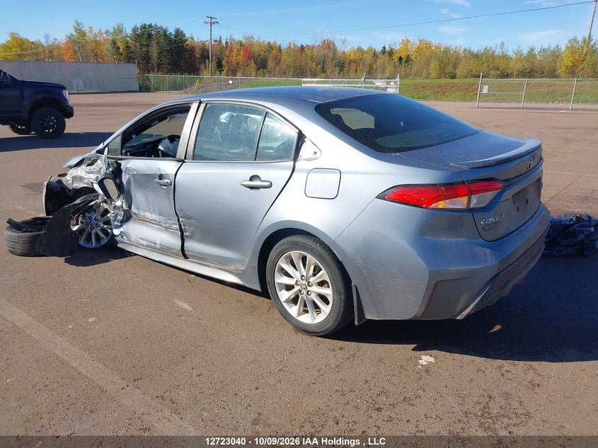 Vin: 5yfb4rbe8lp045420, lot: 3130294, toyota corolla se 20203