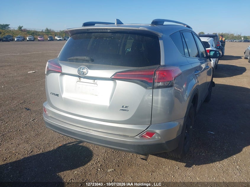 Vin: 2t3bfrev1hw666890, lot: 3130297, toyota rav4 le 20174
