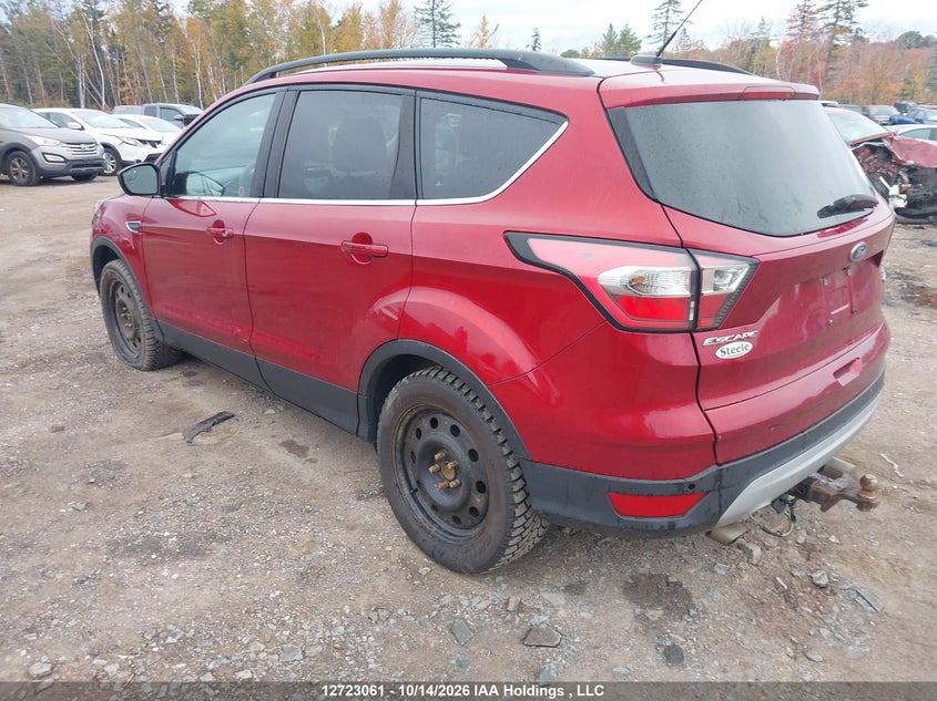 Vin: 1fmcu0gd8huc15586, lot: 3130316, ford escape se 20173