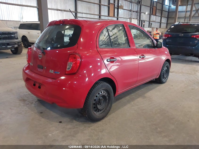 Vin: 3n1ck3cp5fl208049, lot: 3130319, nissan micra s/sr/sv 20154
