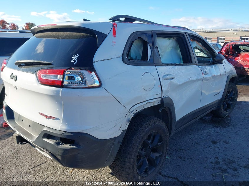 Vin: 1c4pjmbs0gw358269, lot: 3130326, jeep cherokee trailhawk 20164