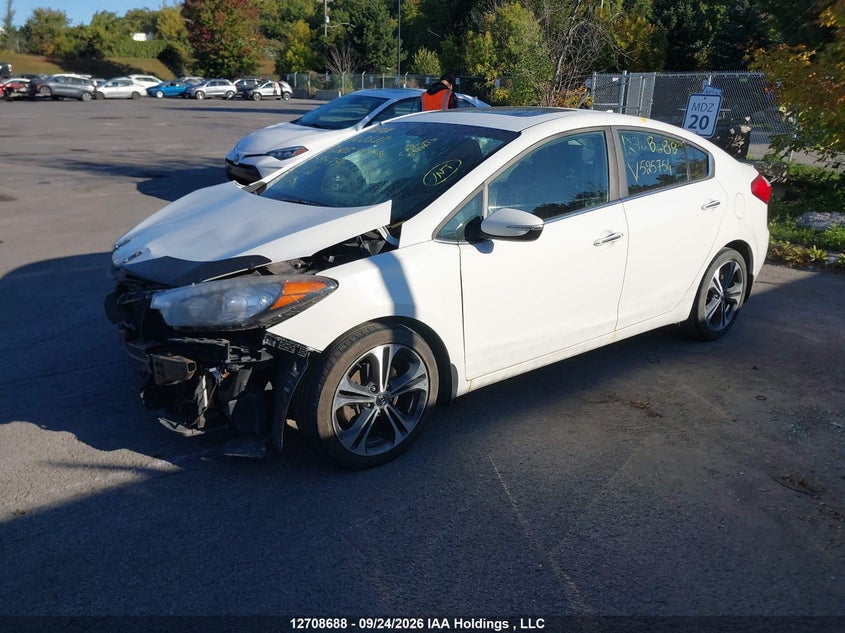Vin: knafx4a86g5525754, lot: 3130332, kia forte 2.0l ex/2.0l ex se 20162