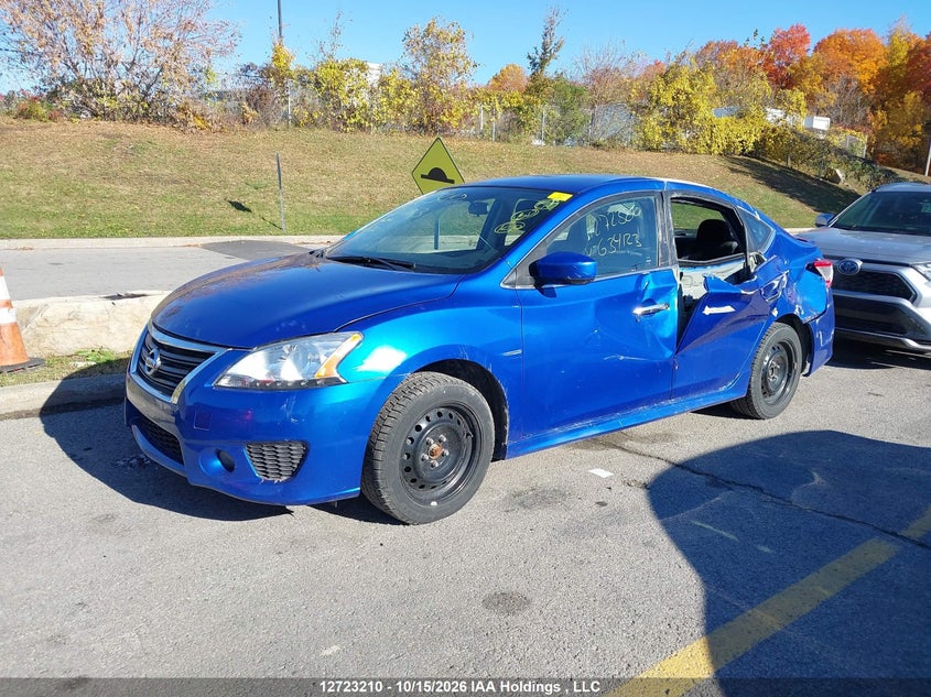 Vin: 3n1ab7ap6el634123, lot: 3130497, nissan sentra s/sv/sr/sl 20142