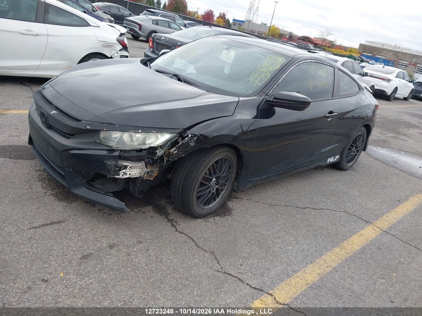 Vin: 2hgfc4b56gh400802, lot: 3130535, honda civic lx 20162
