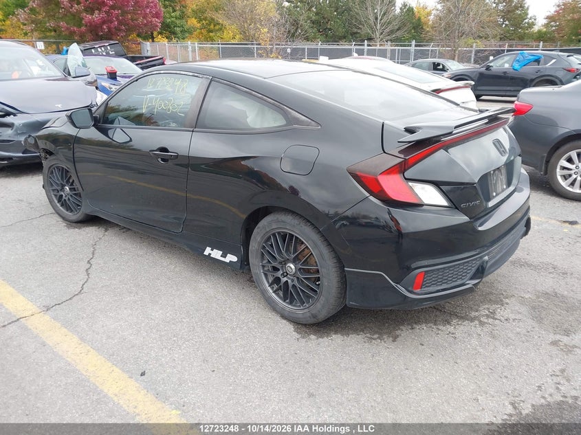 Vin: 2hgfc4b56gh400802, lot: 3130535, honda civic lx 20163