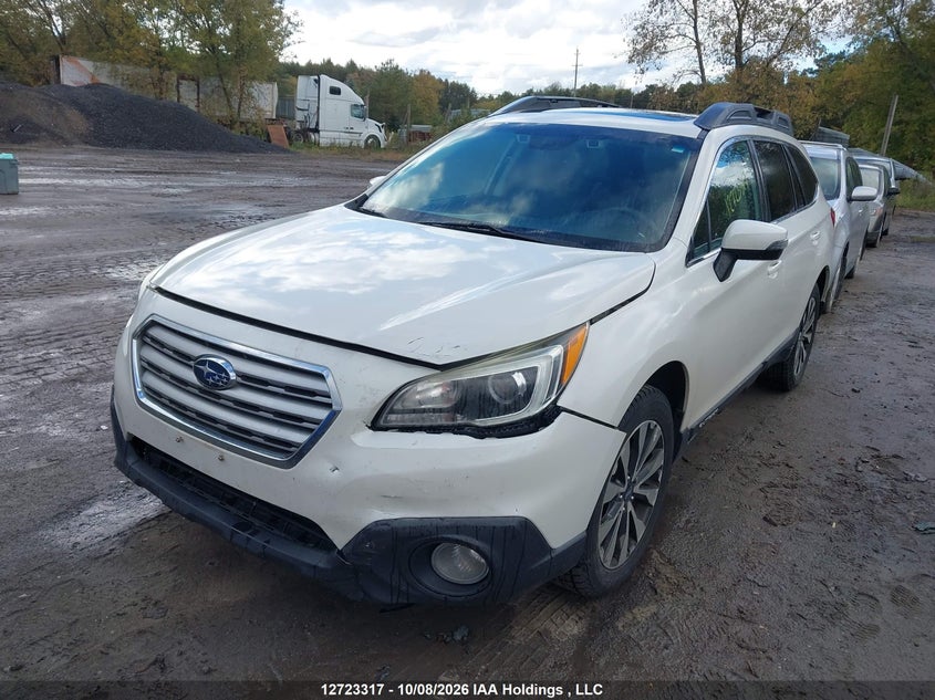 Vin: 4s4bscnc9g3217736, lot: 3130605, subaru outback 2.5i limited 20162