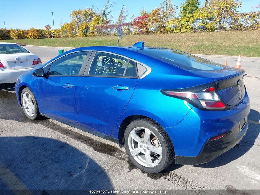 Vin: 1g1ra6s51ju129772, lot: 3130616, chevrolet volt lt 20183