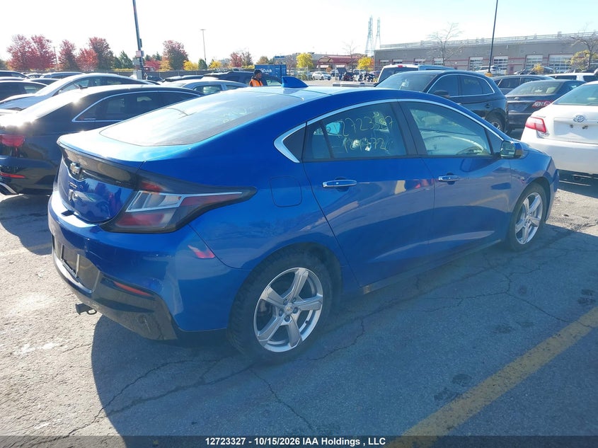 Vin: 1g1ra6s51ju129772, lot: 3130616, chevrolet volt lt 20184