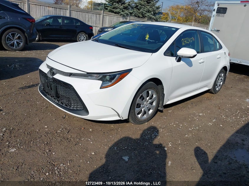 Vin: 5yfbprbexlp048777, lot: 3130701, toyota corolla le 20202