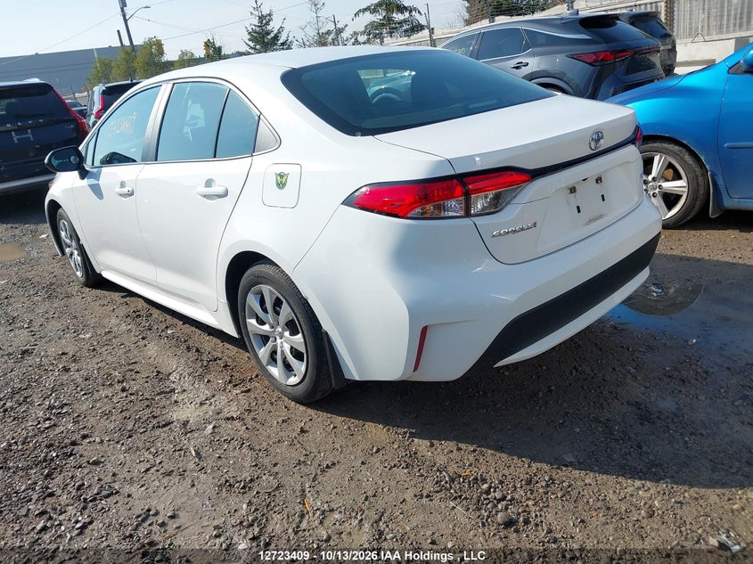 Vin: 5yfbprbexlp048777, lot: 3130701, toyota corolla le 20203