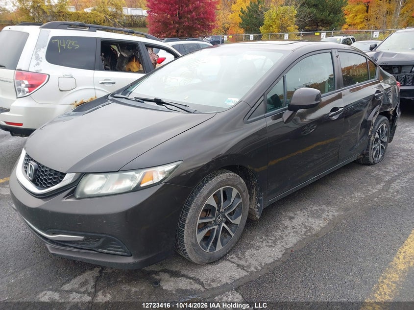 Vin: 2hgfb2e58dh033495, lot: 3130708, honda civic lx 20132