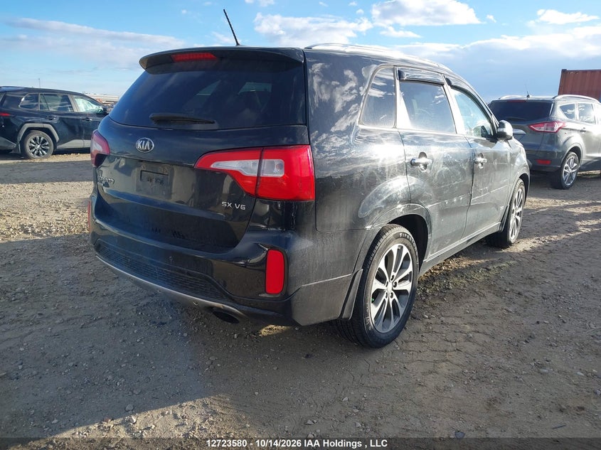Vin: 5xykwda72fg598623, lot: 3130885, kia sorento sx 20154