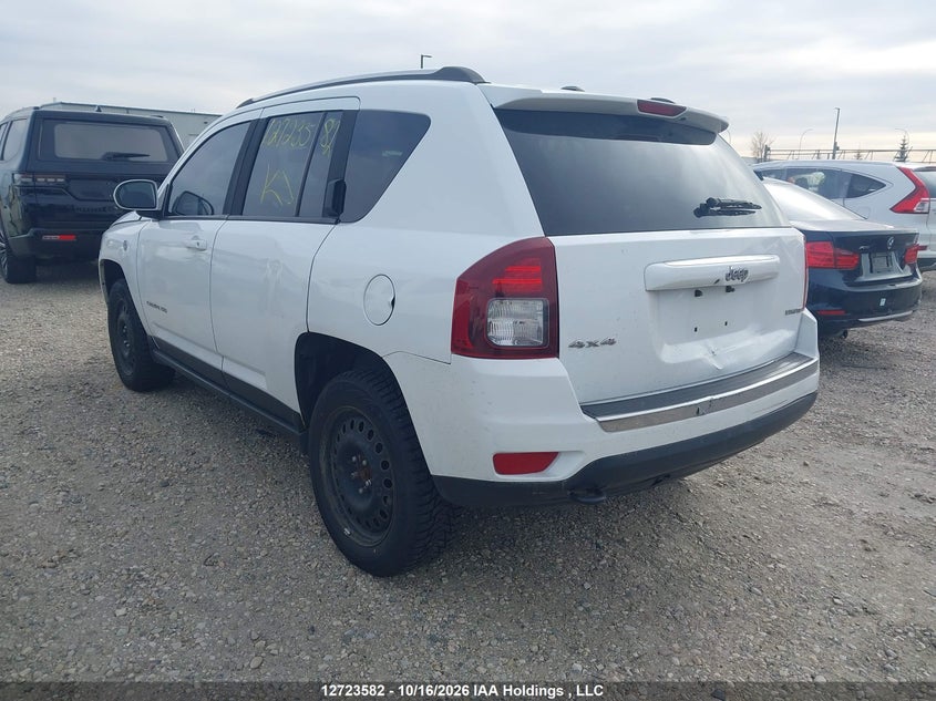 Vin: 1c4njdcbxed770861, lot: 3130887, jeep compass limited 20143