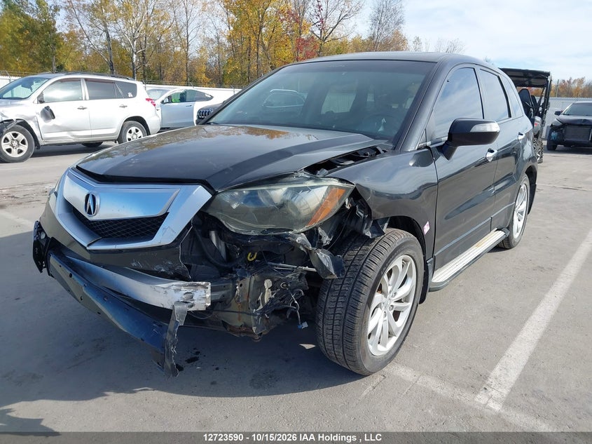 2011 Acura Rdx, Удар спереди, IAAI, VIN 5J8TB1H54BA801008 — фото 2