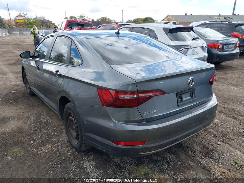 Vin: 3vwcb7bu7lm014119, lot: 3130945, volkswagen jetta s/se/r-line 20203