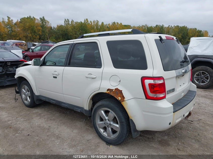 Vin: 1fmcu9eg9ckb45912, lot: 3130959, ford escape limited 20123