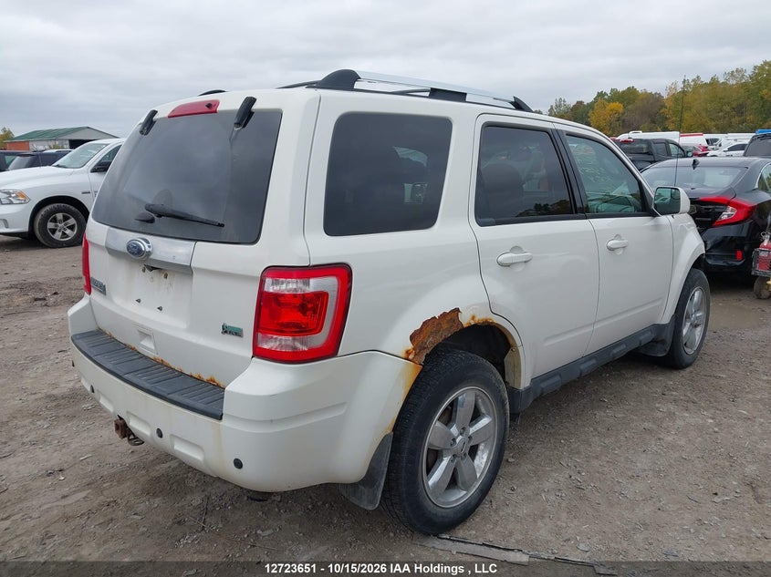 Vin: 1fmcu9eg9ckb45912, lot: 3130959, ford escape limited 20124