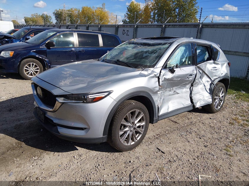 Vin: jm3kfbdm8k0582701, lot: 3130971, mazda cx-5 gt 20192