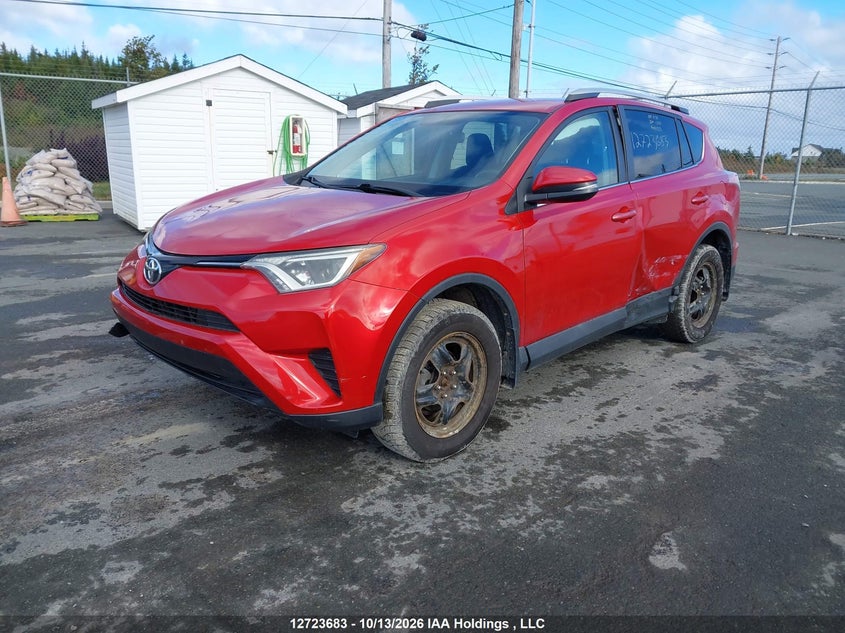 Vin: 2t3bfrev4gw521826, lot: 3130991, toyota rav4 le 20162