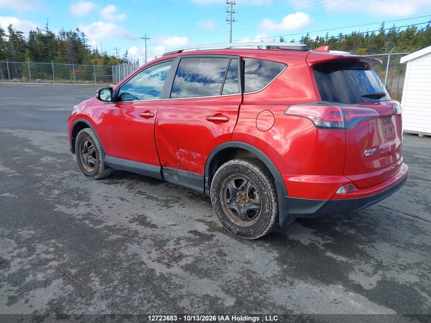 Vin: 2t3bfrev4gw521826, lot: 3130991, toyota rav4 le 20163