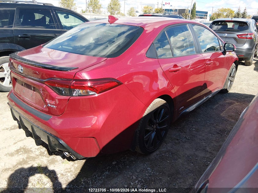 Vin: jtdbdmhexs3025347, lot: 3131013, toyota corolla hybrid xse 20254