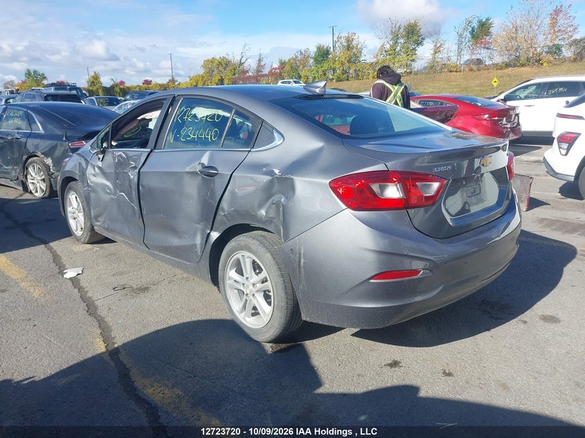 Vin: 1g1be5sm0j7234440, lot: 3131028, chevrolet cruze lt 20183