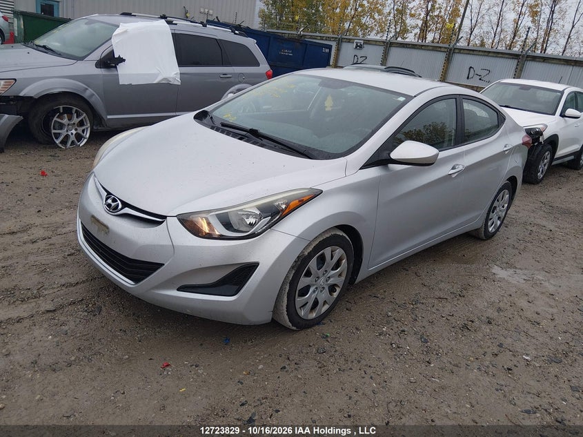 Vin: 5npdh4ae8gh652549, lot: 3131138, hyundai elantra gl 20162