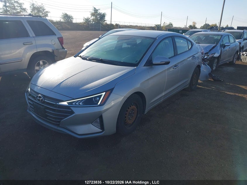 Vin: kmhd84lfxlu993064, lot: 3131144, hyundai elantra 20202