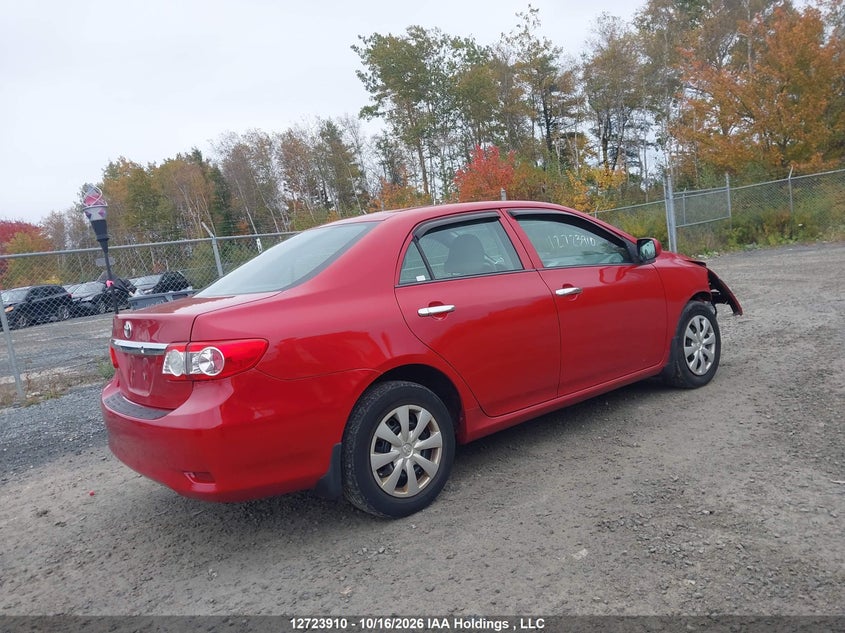 Vin: 2t1bu4ee1dc061958, lot: 3131219, toyota corolla ce 20134