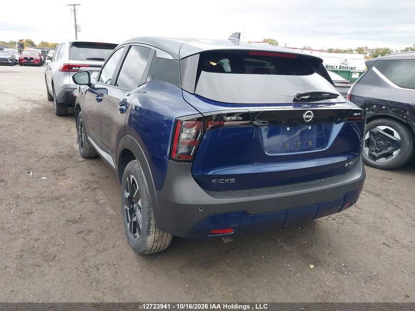 Vin: 3n8ap6cb7sl362630, lot: 3131250, nissan kicks sv 20253