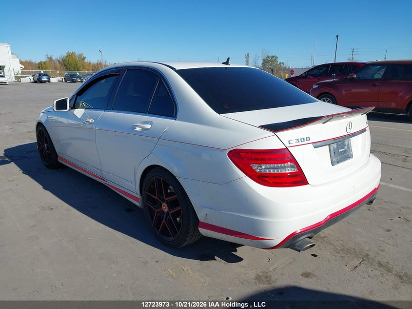 Vin: wddgf8ab6da878100, lot: 3131293, mercedes-benz c 300 4matic 20133