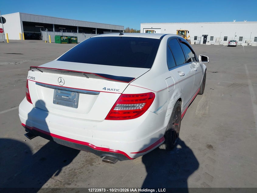 Vin: wddgf8ab6da878100, lot: 3131293, mercedes-benz c 300 4matic 20134
