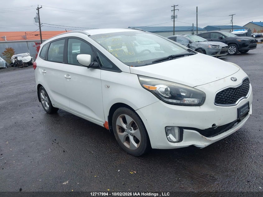 2014 Kia Rondo Lx, Удар спереди, IAAI, VIN KNAHT8A33E7063932
