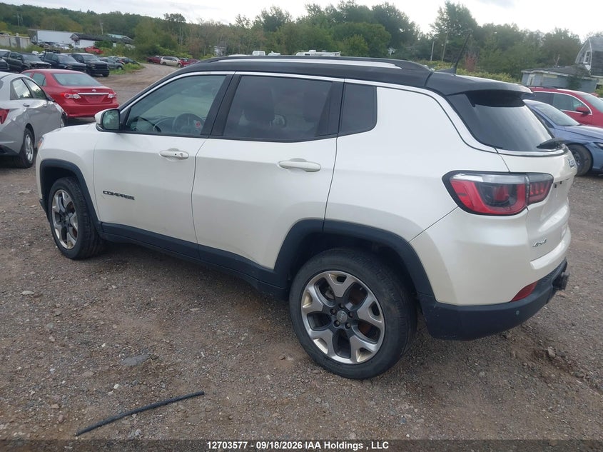 Vin: 3c4njdcb4jt209866, lot: 3131352, jeep compass limited 20183