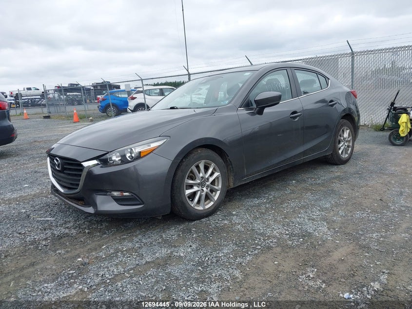 Vin: jm1bn1v79h1154119, lot: 3131354, mazda mazda3 gs 20172