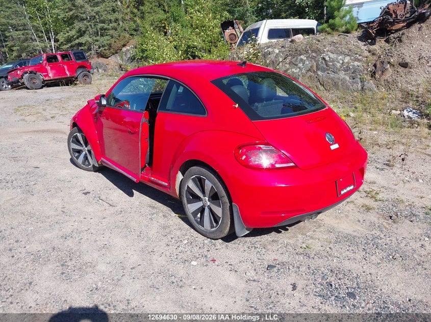 Vin: 3vwjx7at8cm604783, lot: 3131367, volkswagen beetle 2.5l comfortline/2.5l highline/premiere/premiere+ 20123