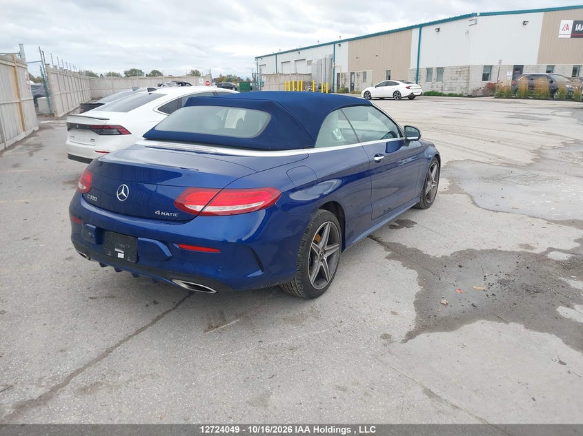 Vin: wddwk4kb1jf642533, lot: 3131425, mercedes-benz c 300 4matic 20184