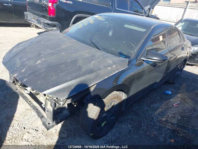 Vin: kmhlm4ag9pu543673, lot: 3131444, hyundai elantra preferred ivt 20232